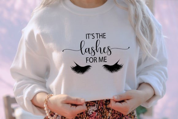 Lashes SVG: Graphics for Crafts & Editorial Design