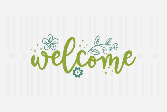 Welcome,spring SVG: Spring Graphics for Crafts & Marketing